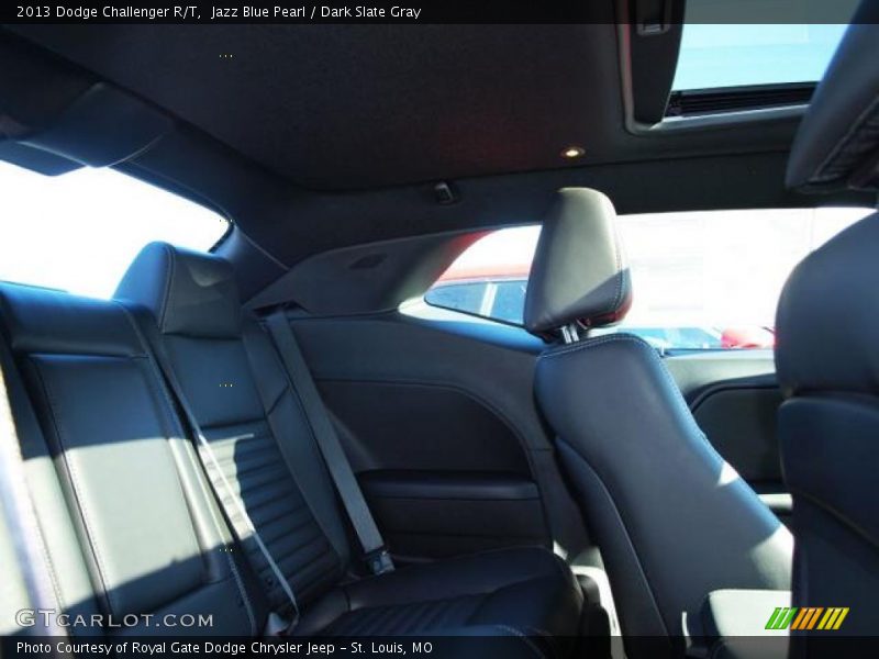Jazz Blue Pearl / Dark Slate Gray 2013 Dodge Challenger R/T