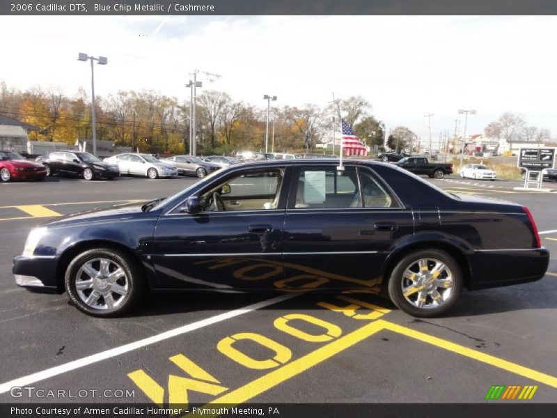 Blue Chip Metallic / Cashmere 2006 Cadillac DTS