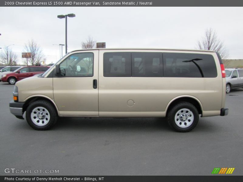  2009 Express LS 1500 AWD Passenger Van Sandstone Metallic