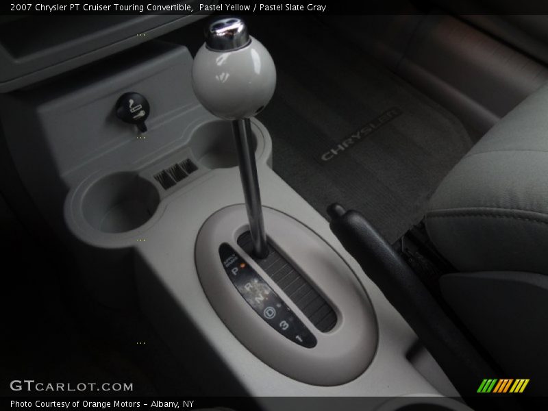 Pastel Yellow / Pastel Slate Gray 2007 Chrysler PT Cruiser Touring Convertible