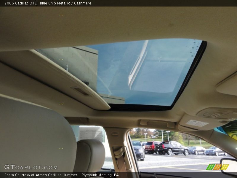 Blue Chip Metallic / Cashmere 2006 Cadillac DTS