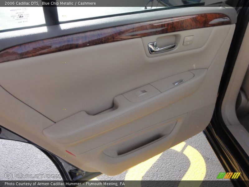 Blue Chip Metallic / Cashmere 2006 Cadillac DTS