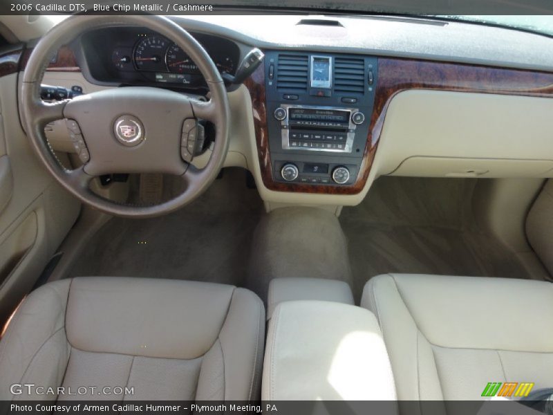 Blue Chip Metallic / Cashmere 2006 Cadillac DTS