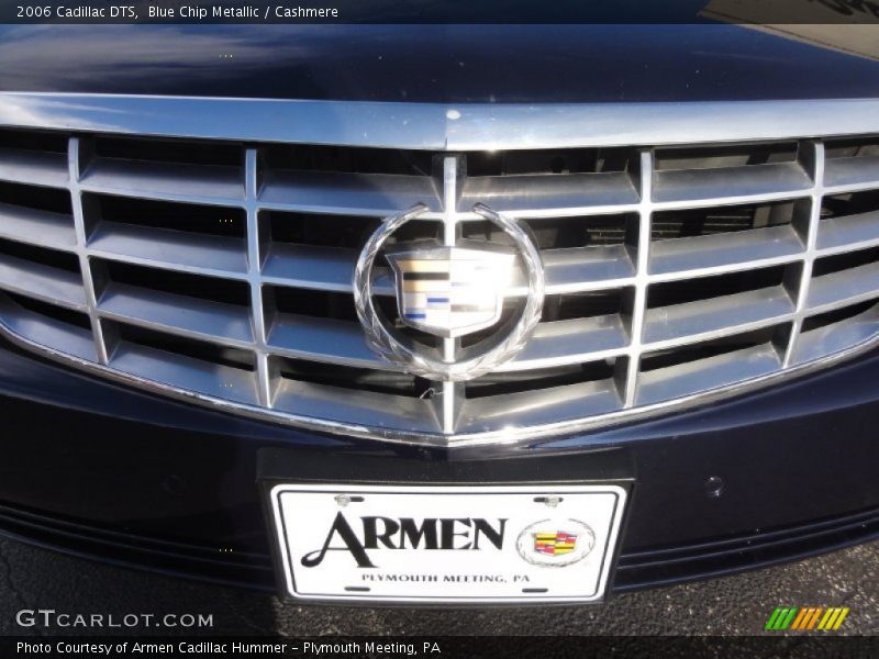 Blue Chip Metallic / Cashmere 2006 Cadillac DTS