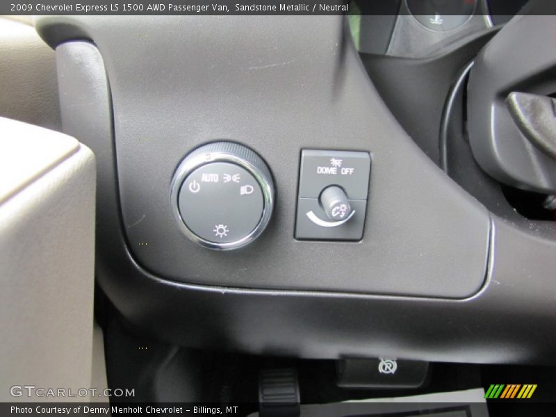 Sandstone Metallic / Neutral 2009 Chevrolet Express LS 1500 AWD Passenger Van
