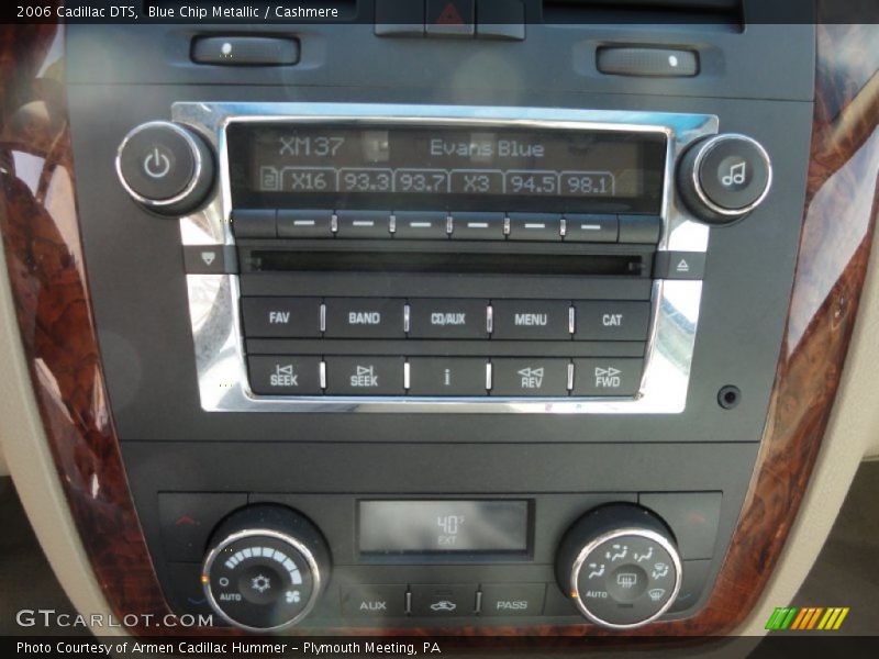 Blue Chip Metallic / Cashmere 2006 Cadillac DTS