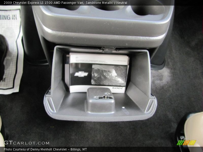 Sandstone Metallic / Neutral 2009 Chevrolet Express LS 1500 AWD Passenger Van
