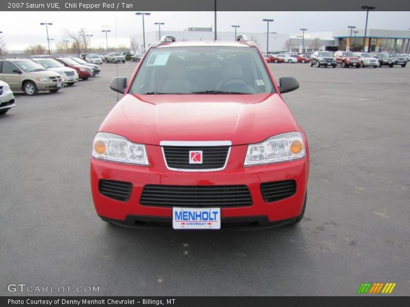 Chili Pepper Red / Tan 2007 Saturn VUE