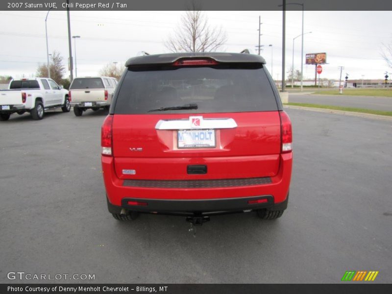 Chili Pepper Red / Tan 2007 Saturn VUE