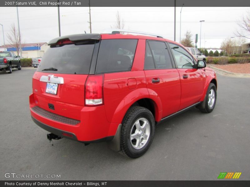 Chili Pepper Red / Tan 2007 Saturn VUE