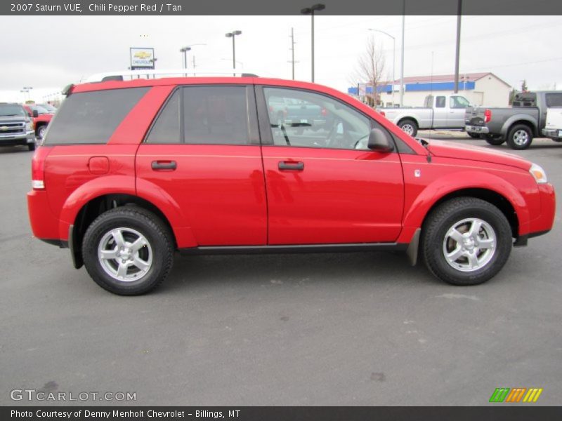 Chili Pepper Red / Tan 2007 Saturn VUE