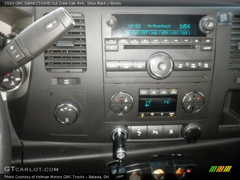 Onyx Black / Ebony 2010 GMC Sierra 2500HD SLE Crew Cab 4x4