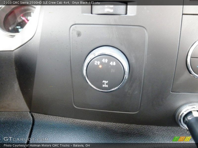 Onyx Black / Ebony 2010 GMC Sierra 2500HD SLE Crew Cab 4x4