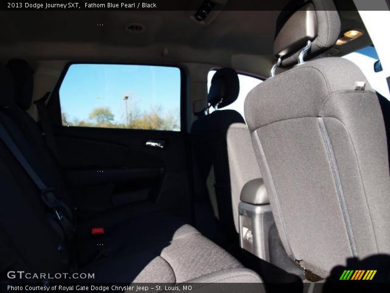 Fathom Blue Pearl / Black 2013 Dodge Journey SXT