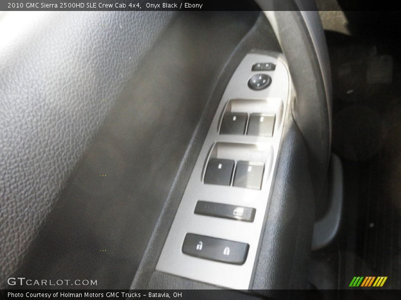 Onyx Black / Ebony 2010 GMC Sierra 2500HD SLE Crew Cab 4x4