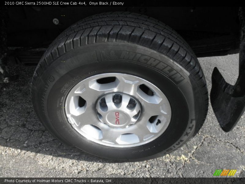 Onyx Black / Ebony 2010 GMC Sierra 2500HD SLE Crew Cab 4x4