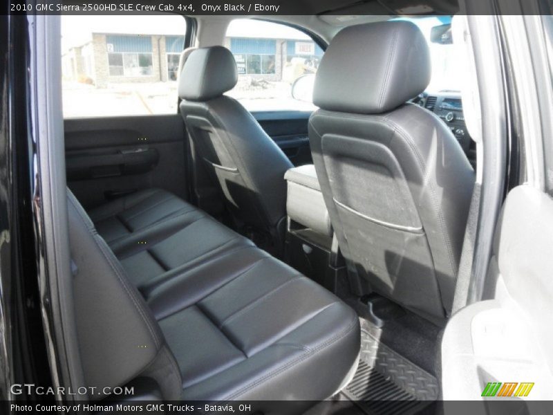 Onyx Black / Ebony 2010 GMC Sierra 2500HD SLE Crew Cab 4x4