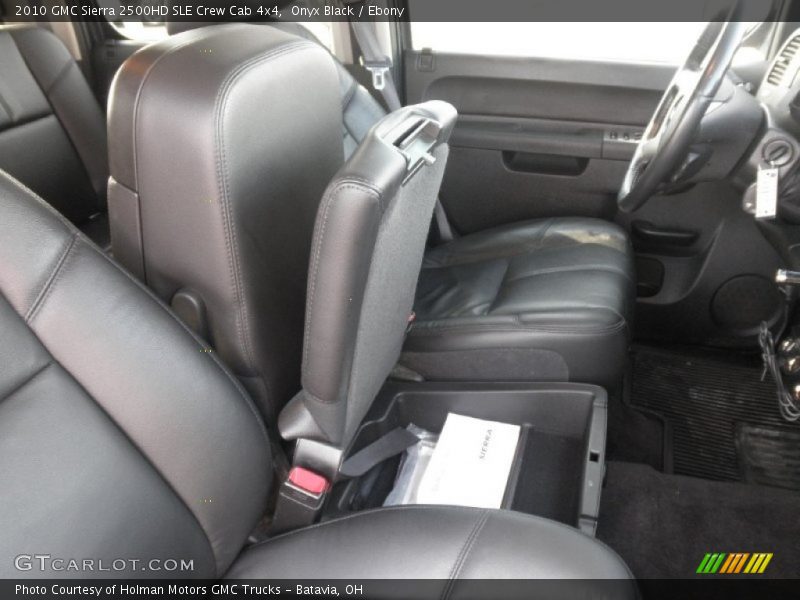 Onyx Black / Ebony 2010 GMC Sierra 2500HD SLE Crew Cab 4x4