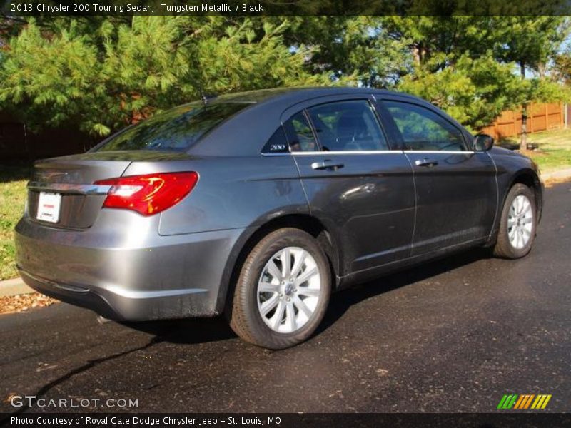 Tungsten Metallic / Black 2013 Chrysler 200 Touring Sedan