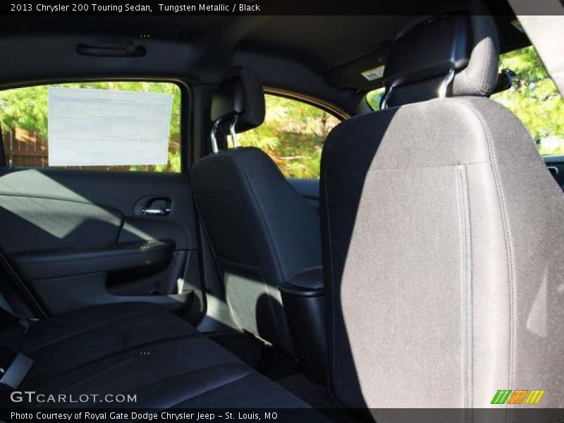 Tungsten Metallic / Black 2013 Chrysler 200 Touring Sedan