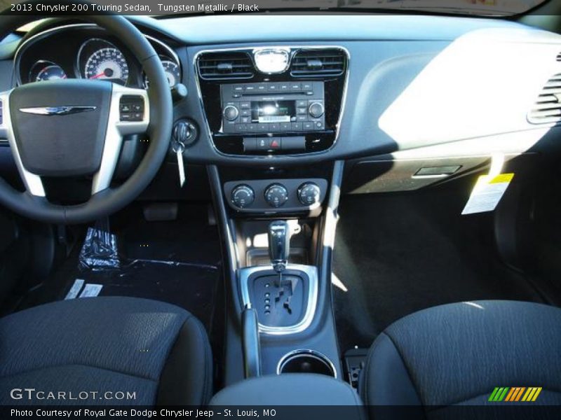 Tungsten Metallic / Black 2013 Chrysler 200 Touring Sedan