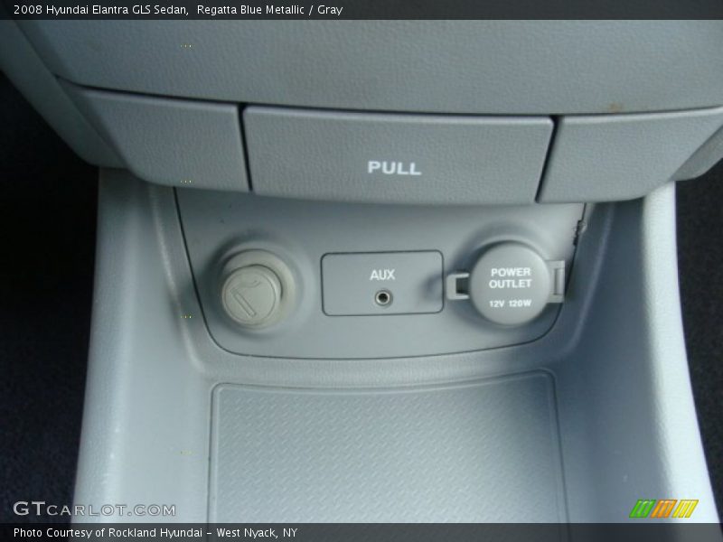 Regatta Blue Metallic / Gray 2008 Hyundai Elantra GLS Sedan