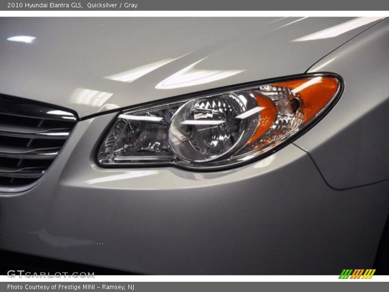 Quicksilver / Gray 2010 Hyundai Elantra GLS