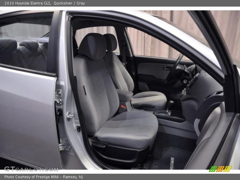 Quicksilver / Gray 2010 Hyundai Elantra GLS