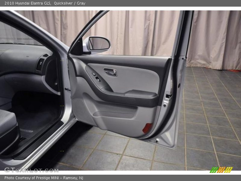 Quicksilver / Gray 2010 Hyundai Elantra GLS