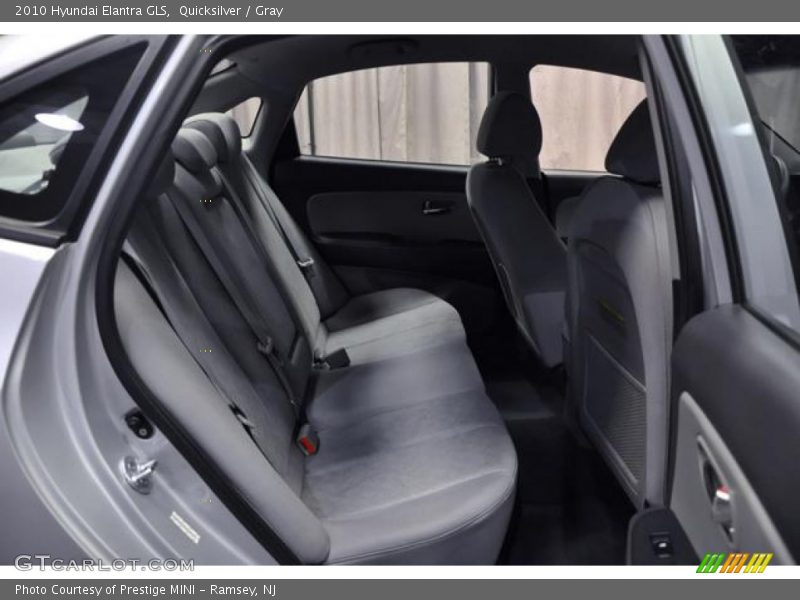 Quicksilver / Gray 2010 Hyundai Elantra GLS