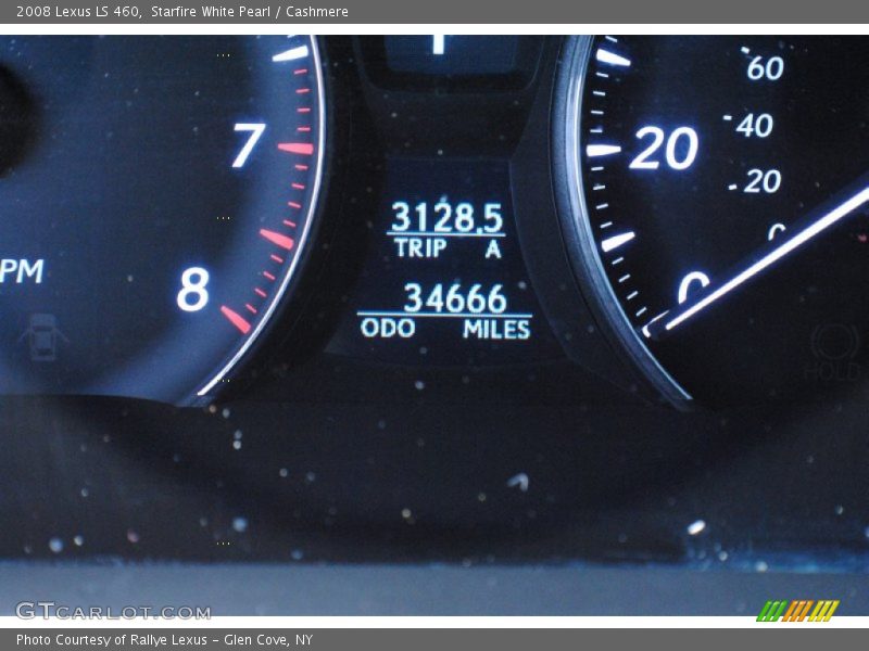 Starfire White Pearl / Cashmere 2008 Lexus LS 460