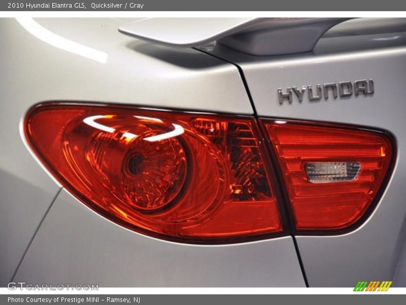 Quicksilver / Gray 2010 Hyundai Elantra GLS