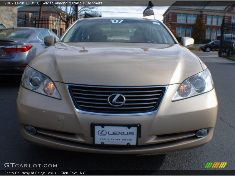 Golden Almond Metallic / Cashmere 2007 Lexus ES 350