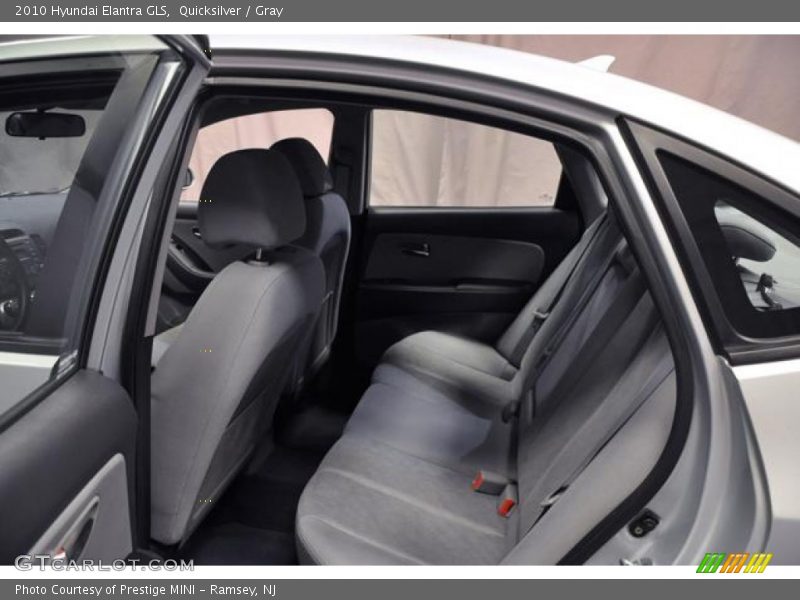 Quicksilver / Gray 2010 Hyundai Elantra GLS