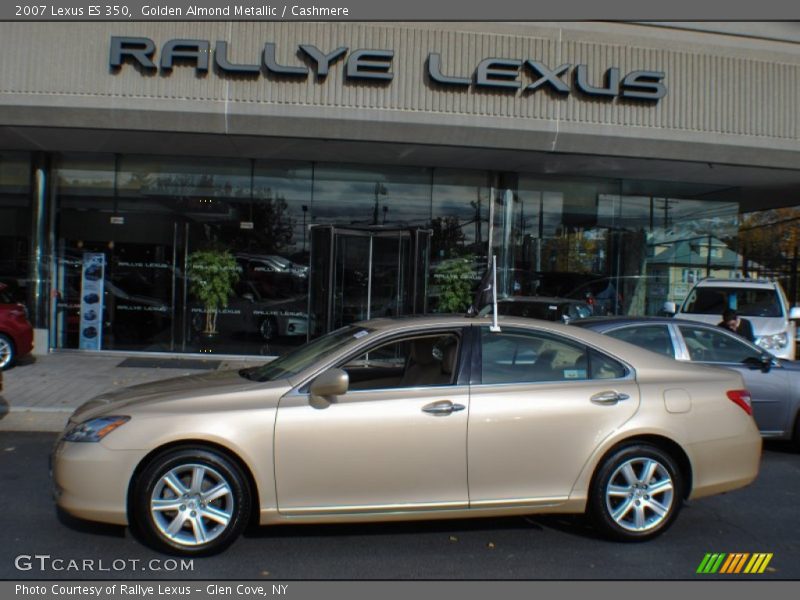 Golden Almond Metallic / Cashmere 2007 Lexus ES 350