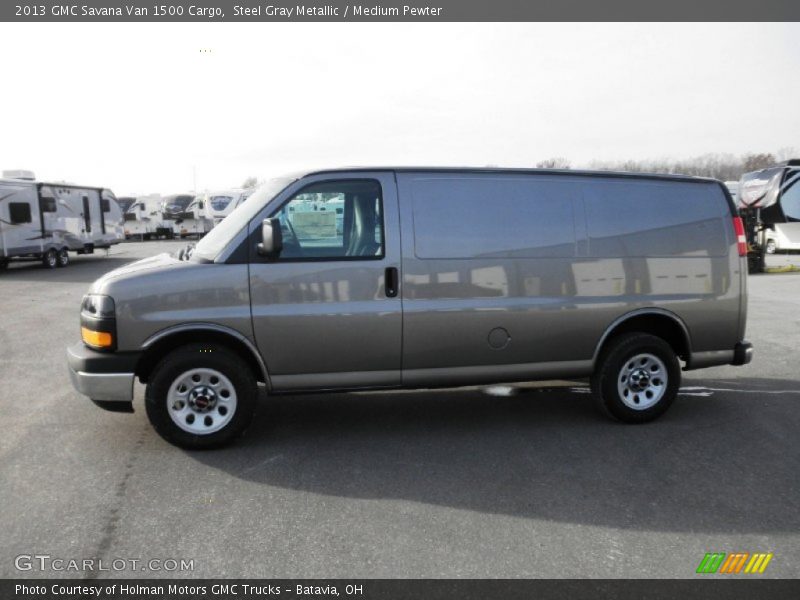 Steel Gray Metallic / Medium Pewter 2013 GMC Savana Van 1500 Cargo