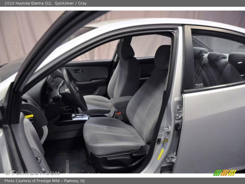 Quicksilver / Gray 2010 Hyundai Elantra GLS