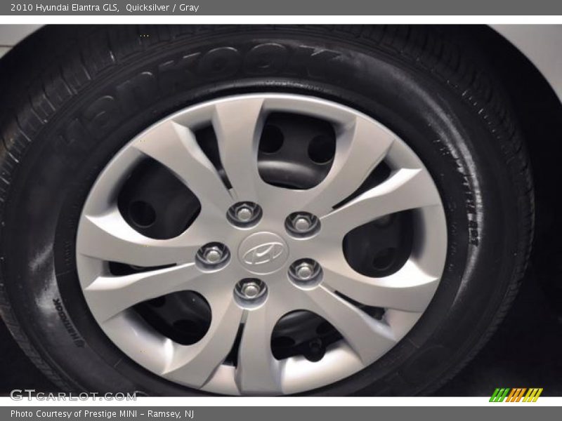 Quicksilver / Gray 2010 Hyundai Elantra GLS