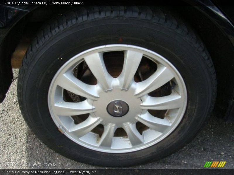 Ebony Black / Black 2004 Hyundai Sonata LX