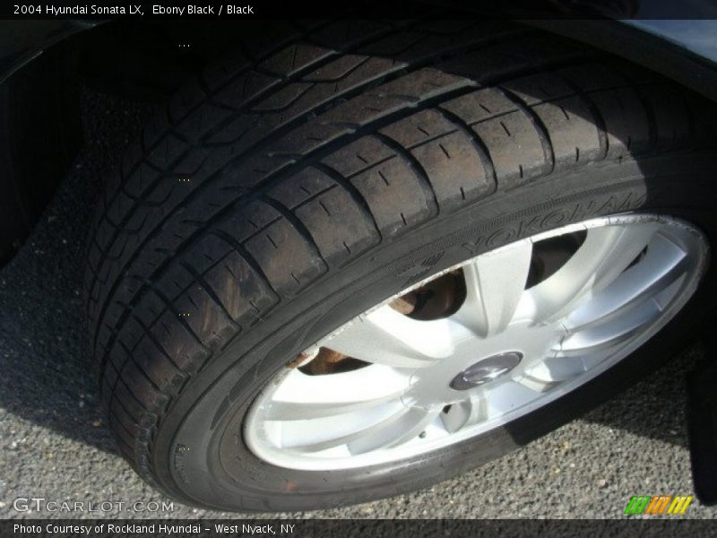 Ebony Black / Black 2004 Hyundai Sonata LX