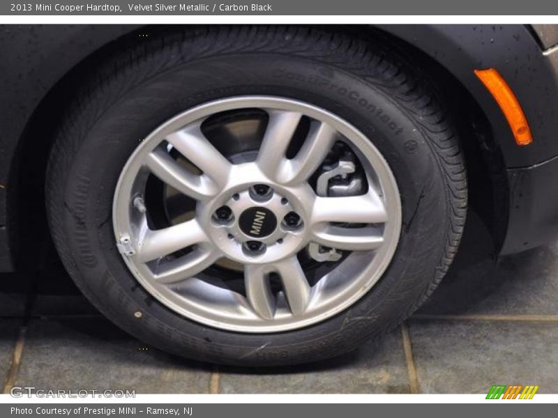 Velvet Silver Metallic / Carbon Black 2013 Mini Cooper Hardtop