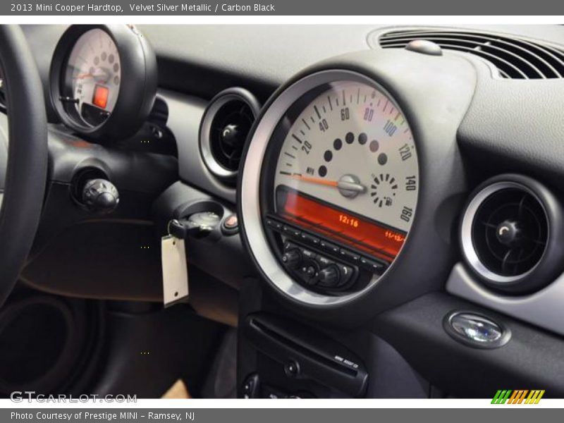 Velvet Silver Metallic / Carbon Black 2013 Mini Cooper Hardtop