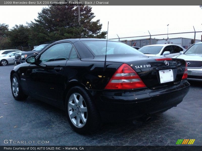 Black / Charcoal 1999 Mercedes-Benz SLK 230 Kompressor Roadster