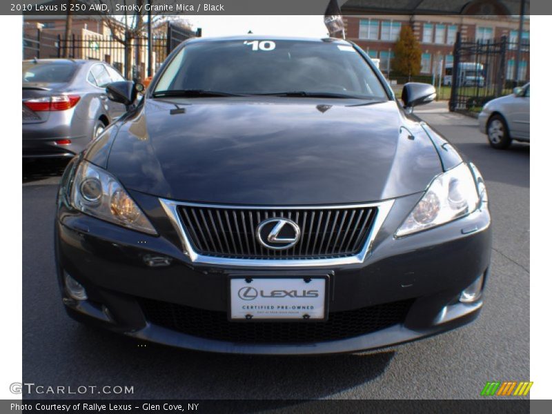 Smoky Granite Mica / Black 2010 Lexus IS 250 AWD