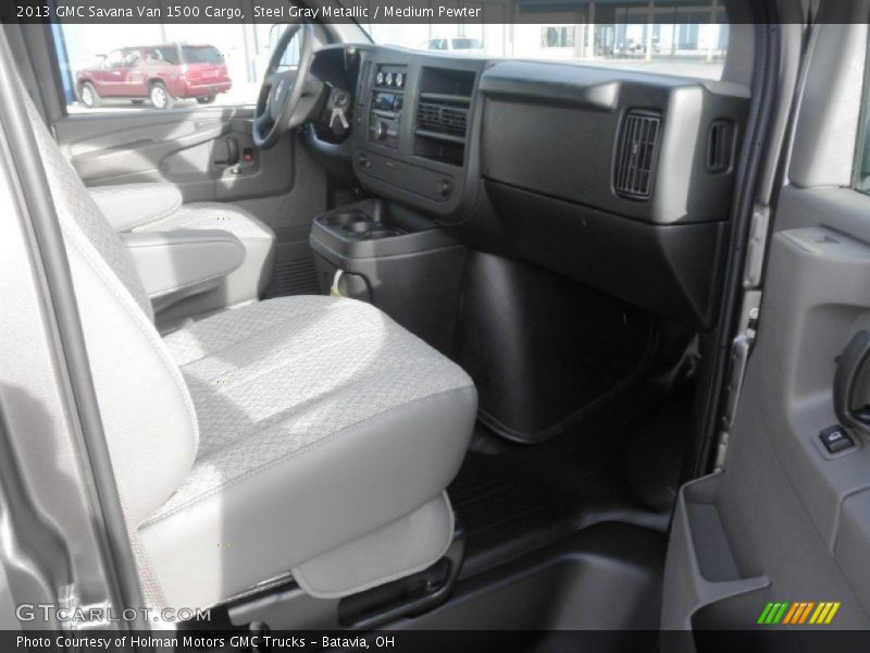 Steel Gray Metallic / Medium Pewter 2013 GMC Savana Van 1500 Cargo