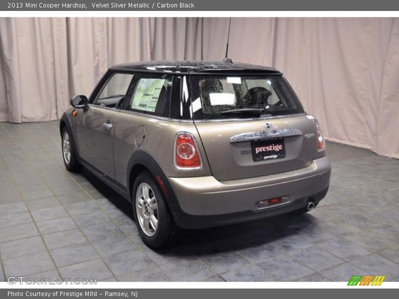 Velvet Silver Metallic / Carbon Black 2013 Mini Cooper Hardtop