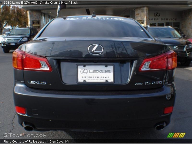 Smoky Granite Mica / Black 2010 Lexus IS 250 AWD