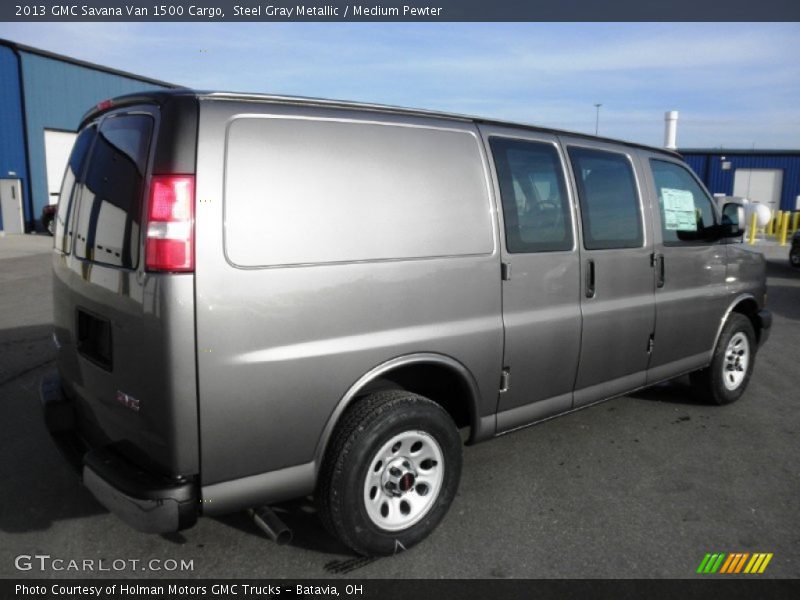 Steel Gray Metallic / Medium Pewter 2013 GMC Savana Van 1500 Cargo