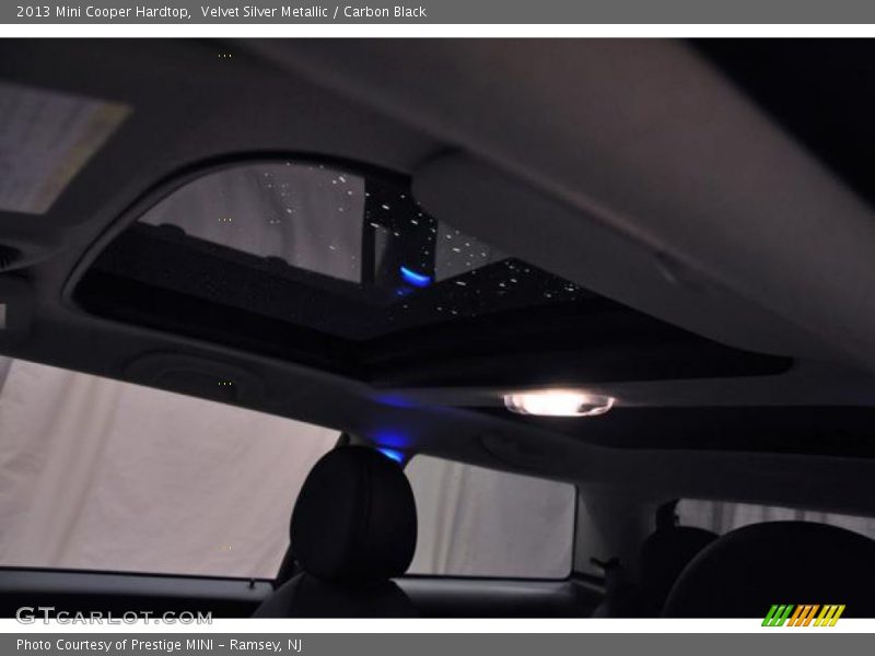 Velvet Silver Metallic / Carbon Black 2013 Mini Cooper Hardtop