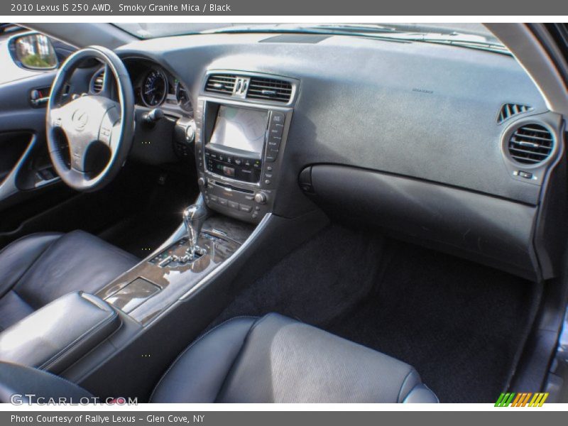 Smoky Granite Mica / Black 2010 Lexus IS 250 AWD